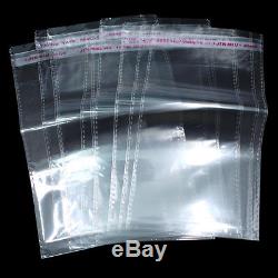 OPP Clear Self Adhesive Plastic Bag Self Seal Packaging Pouch For Jewelry