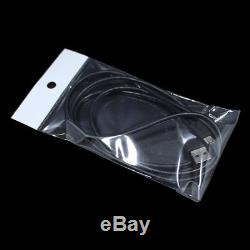 OPP Plastic Bags Self Adhesive Resealable Clear Cellophane Pouch with Hang Hole