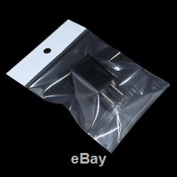 OPP Plastic Bags Self Adhesive Resealable Clear Cellophane Pouch with Hang Hole