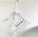 Off-white Clear Vinyl Drawstring Plastic Bag