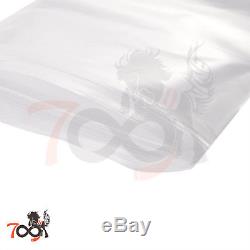 Owlpack Ziplock FBA FDA Clear Poly Plastic Product & Storage Bags 4 Mil 12 x 15