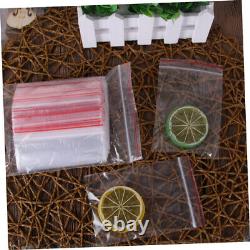 PE Zip-lock Bags Plastic Grip Self Seal Resealable Food Grade Clear Storage Bags