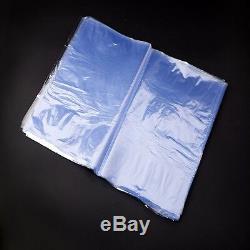 PVC Heat Shrinkable Plastic Bag Clear Shrink Film Wrap Cosmetic Pack Pouch
