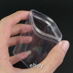 PVC Jewelry Packaging Storage Bag for Zip Clear Plastic Lock Resealable Package