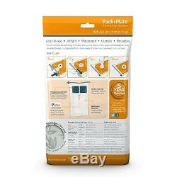 Packmate Flat Vacuum Storage Bags Large Twin Pack, 55X80CM