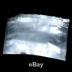 Plastic Bags Food Storage Clear Zipper Reclosable Packing Matte Stand Up Pouches