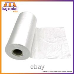 Plastic Food Bags On A Roll Clear HD Poly -Fruit, Veg, Meat, Butcher, Sandwich