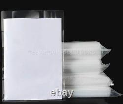 Plastic Food Bags Packaging Clear Many Sizes