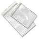 Plastic Grip Seal Clear Poly Bags Resealable Zip Lock Small, Medium & Large