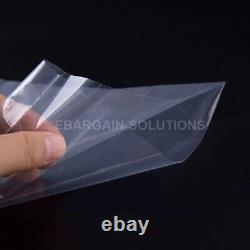 Poly Food Bags Transparent Food Grade All Sizes CRYSTAL Branded