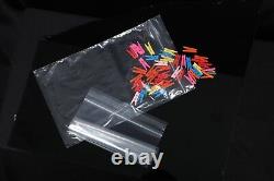 RV Grip Seal Zip Lock Bag Resealable Clear poly SIZES IN INCHES Cheapest