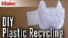 Recycle Plastic Bags Into Plastic Sheets