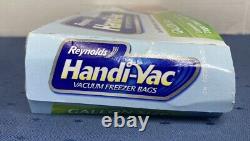 Reynolds Handi-Vac Vacuum Freezer Bags 9 1 Gallons Bags Sealed Box