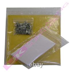 SMALL GRIP SEAL RESEALABLE PLASTIC BAGS 4.5 x 4.5 CLEAR MULTI ITEM LISTING