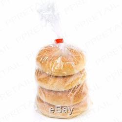 SMALL-LARGE Clear Plastic Bags ALL GAUGES Food Grade WORTHMINSTER Dispenser Box