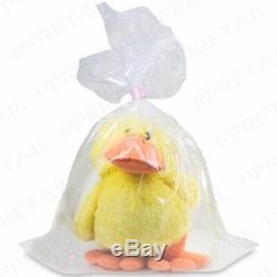 SMALL-LARGE PLASTIC BAGS Thin-Strong Clear Gift Food Cookie Baked Freezer Twist