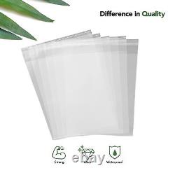 Seal Fresh Cello Bags 11x14 Inches (1000 Count) Clear Plastic Re