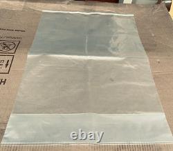 Self Adhesive Peel & Seal Clear Plastic 200 Bags 30 x 22 1.5 InLip Packing