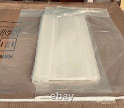 Self Adhesive Peel & Seal Clear Plastic 200 Bags 30 x 22 1.5 InLip Packing