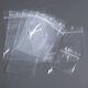 Small Clear Grip Self Press Seal Resealable Poly Polythene Lock Plastic Bags