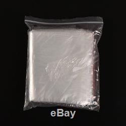 Small Clear Plastic Poly Grip Self Seal Resealable Zip Lock Bags Jewellery