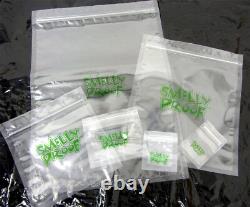 Smell Proof Safe Food Bags Baggies Air Tight Pouch Smelly All Sizes Small Large