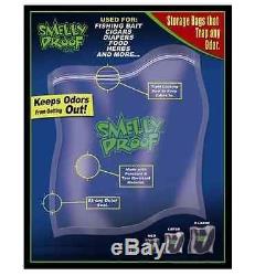 Smelly Proof Strong Clear Poly Plastic Grip Seal Bags Baggies 3 x 4 Size