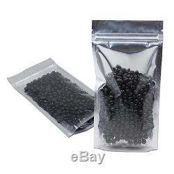 Stand Up Aluminium Foil Clear Transparent Plastic Packaging Bags Food Tea Pouch