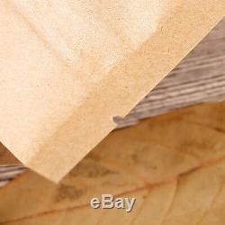 Stand Up Food Pouch Kraft Paper Seal Bags With Clear Window VARIOUS SIZES