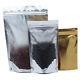 Stand Up Mylar Bags Gold Aluminum Foil Plastic For Zip Clear Poly Lock Food Pack