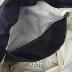 Stella McCartney Monogram Clear Chain Shoulder Bag black bags 810000113799000