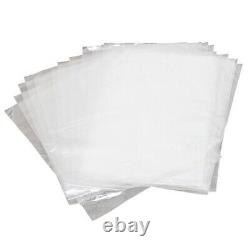 Strong Clear Polythene Poly plastic Bags All Sizes Crafts Food storage MULTI USE
