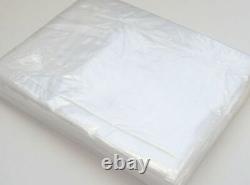 Strong Clear Polythene Poly plastic Bags All Sizes Crafts Food storage MULTI USE