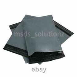 Strong Grey Self Seal Poly Postal Mailing Bags Quality Plastic Postage Mailers