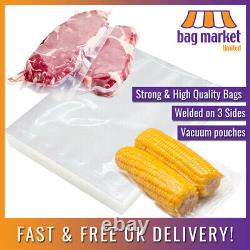 Stronghold Quality Vacuum Seal Pack Pouches Food Bags, Butcher, Storage, Meat