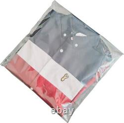 T-shirt Garment Bags Clothing Cover Clear Polythene Polypropylene Textile Bag