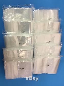Top Quality 6,000 5X5 Clear 2mil Reclosable Plastic Zip Lock Bags Ziplock Bag