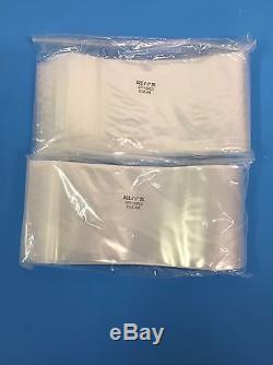 Top Quality 8,000 4X7 Clear Reclosable Plastic Zip Lock Bags 2mil Ziplock Bag