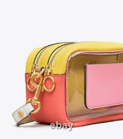 Tory Burch Perry Clear MINI BAG Crossbody Clutch with Pouch NWT Pink