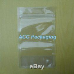 Transparent Clear Retail Plastic Stand Up Ziplock Food Safe Packing Bags Pouches