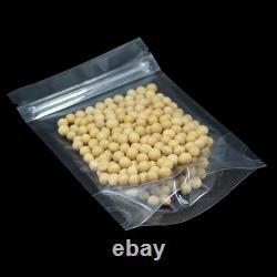 Transparent Clear Retail Plastic Stand Up for Zip Food Safe Lock Bags Pouches