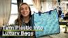 Turning Plastic Trash Into Luxury Bags One Small Step