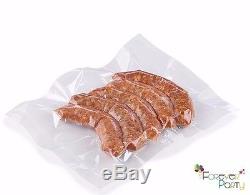 Vacuum Food Bags Pouch Pouches Food Storage Clear Butcher Meat Plastic Polythene