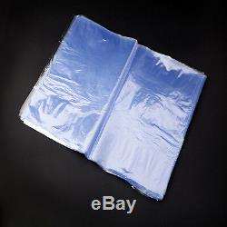 Variety Of Size Clear PVC Heat Shrinkable Bag Film Wrap Plastic Storage Packing