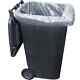 Wheelie Bin Liners 240l Black Standard Size Refuse Sacks Clear Bags Rubbish Bags