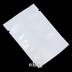 White Clear Plastic Retail Package Bag Gift Food Pouch Heat Seal Packing Bags