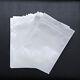 White Clear Ziplock Bags Plastic Retail Packaging Pouches Reclosable Hang Hole