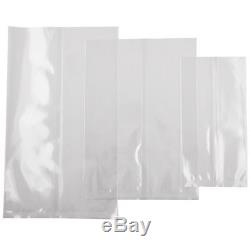 X3000 Clear Plastic Bags 7 x 11.75 Cello Poly Heat Seal Heavy Duty Strong