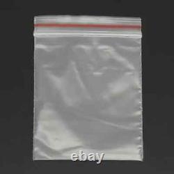 ZIP LOCK BAGS All Sizes Clear Plastic Sealing Resealable Reusable High Quality