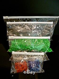Ziplock Bags Zip Seal Light Clear White Top Plastic Polybags 4 Sizes Buy 10 -100